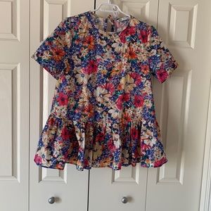 Floral Print Blouse